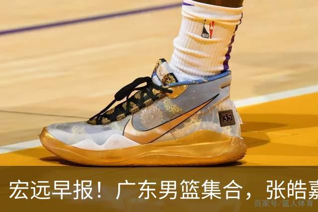 宏远早报！广东男篮集合，张皓嘉归队，徐杰美国特训，胡明轩杜润旺养伤，主教练未见身影！